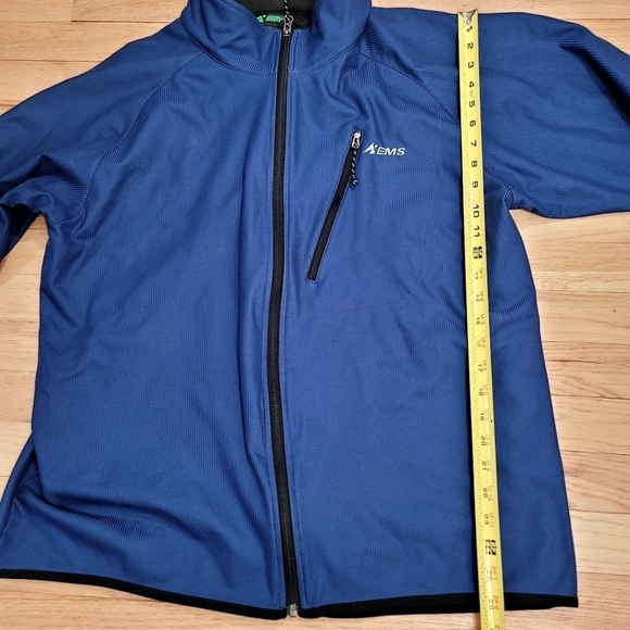 Eastern Mountain Sports Windstopper Jacket Mens Blue Black N25 - Picture 5 of 11